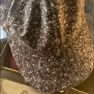 Women’s hat multi colored with reflective strip